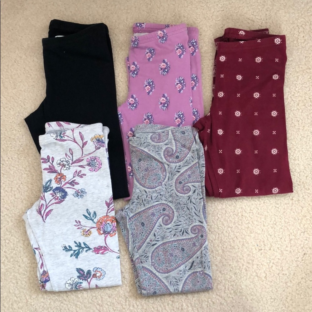 Girls Old Navy leggings size 6-7